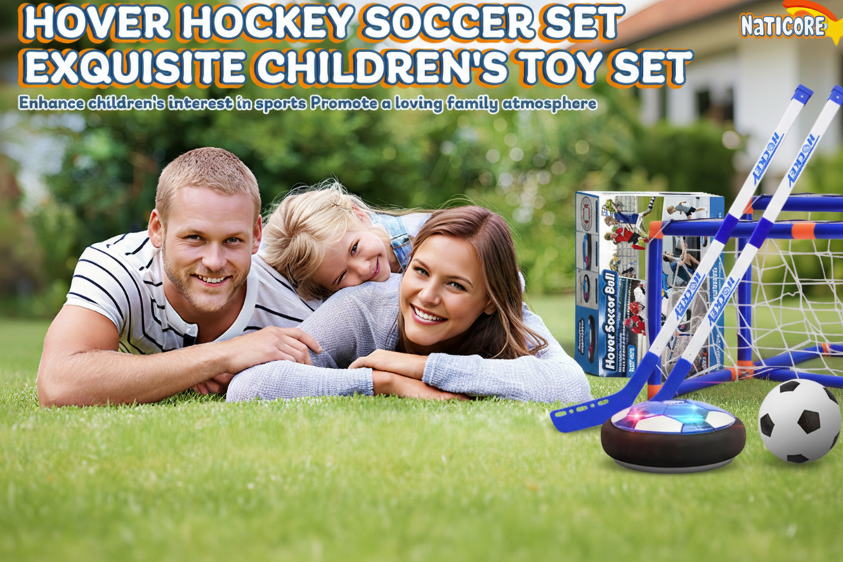 NATICORE Hover Hockey LED Play Set