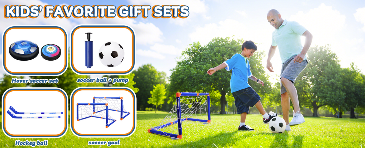 NATICORE Hover Hockey LED Play Set