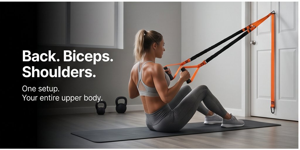 NATICORE Fitness Pull-Up Assist Resistance Bands Set — Up to 4 Bands 75LBS