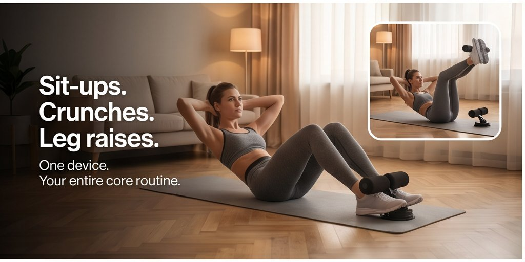 NATICORE Fitness CoreLock Sit-Up Assistant