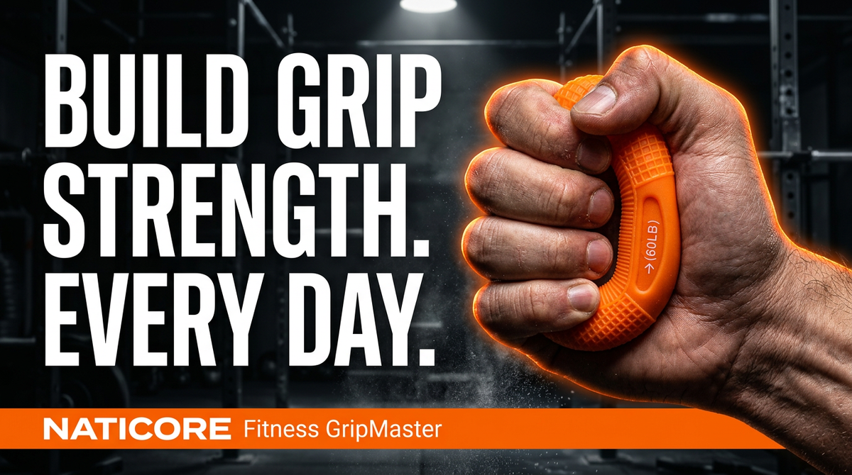 NATICORE Fitness GripMaster Adjustable Hand & Forearm Trainer