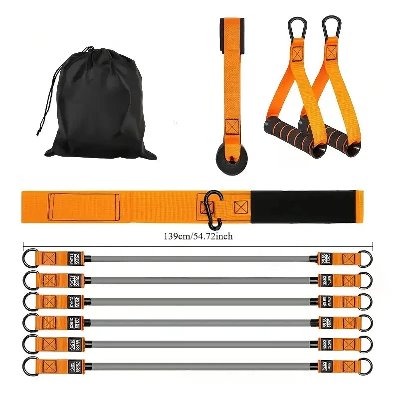 NATICORE Heavy-Duty Resistance Band Set