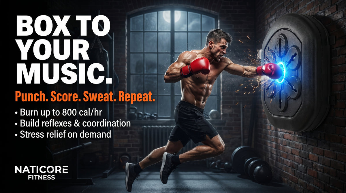 Smart Music Boxing Machine 160 LED Maitubox App | NATICORE