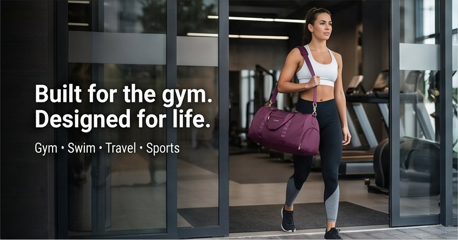 NATICORE Fitness AquaVoyage Waterproof Duffel Bag