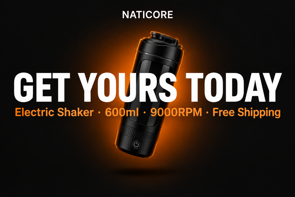 Electric Protein Shaker Bottle