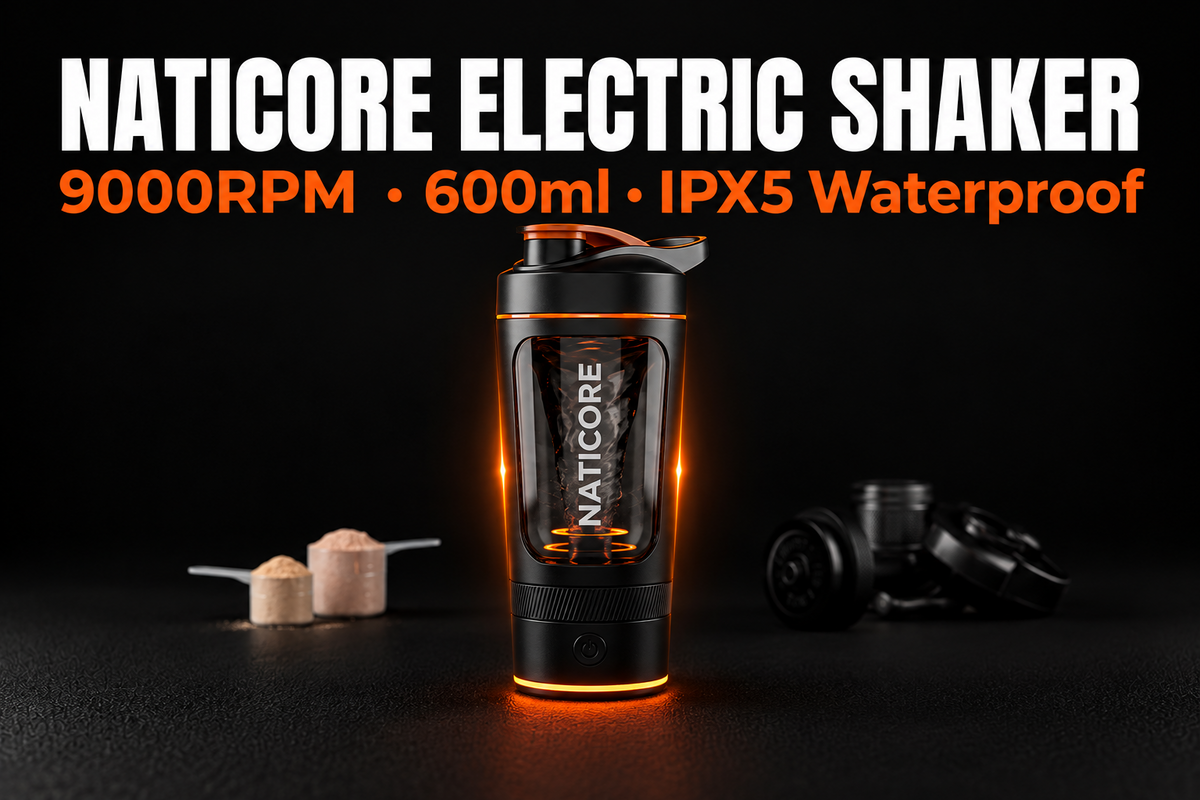 Electric Protein Shaker Bottle