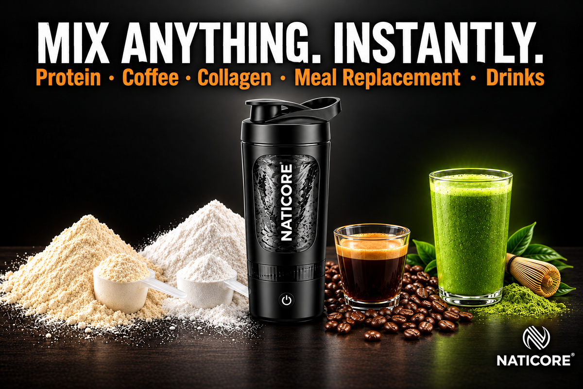 Electric Protein Shaker Bottle