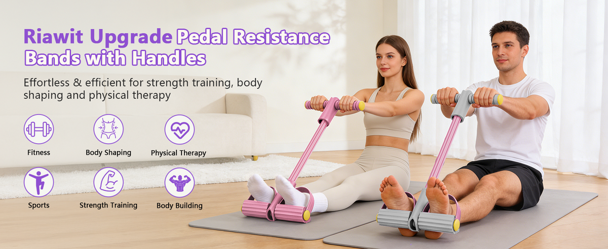 NATICORE Fitness CorePull Trainer (4-Tube)