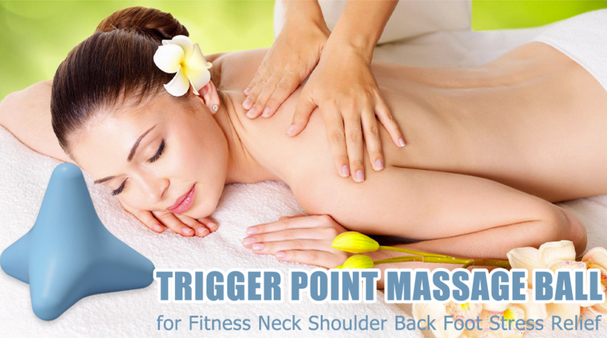 NATICORE Fitness TriRelief Massage Cone