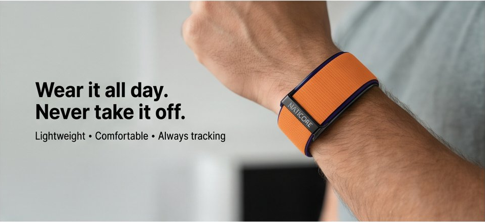 NATICORE Fitness Smart Watch – Heart Rate & Sleep Tracker