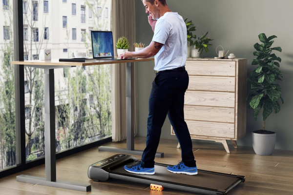 NATICORE Walking Pad Treadmill – Under Desk Smart Trainer