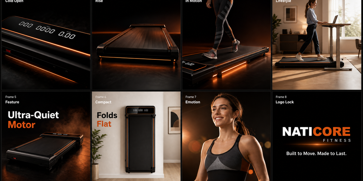 The Best Under-Desk Walking Treadmill for Your Home: Why the NATICORE Compact Treadmill Is Built to Move