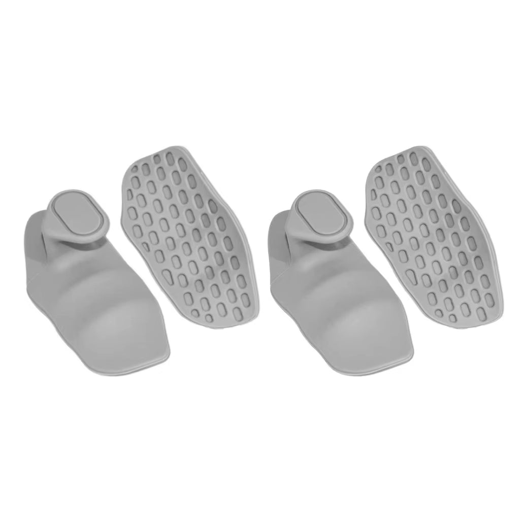 Anti-Slip Grips Strengthener Portable Finger Trainer Ergonomic Rubber Hand Protector for Weight Lifting Pull-Ups Gym Training
