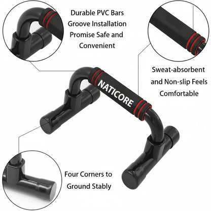Ergonomische Push-Up Bars Met Antislip Standaard