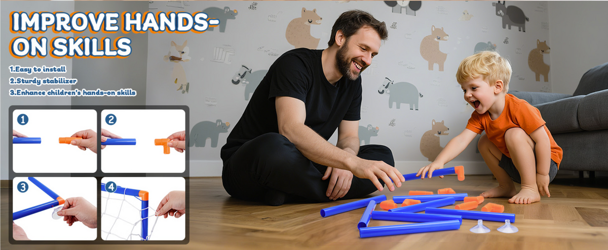 NATICORE Hover Hockey LED Play Set