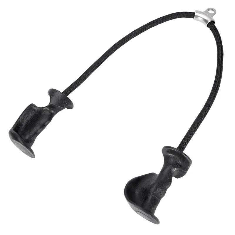 Tricep Rope with Ergonomic Handles, Gym Tricep Pull down Rope for Cable Machine, Pulley System, Triceps Rope Cable Attachment