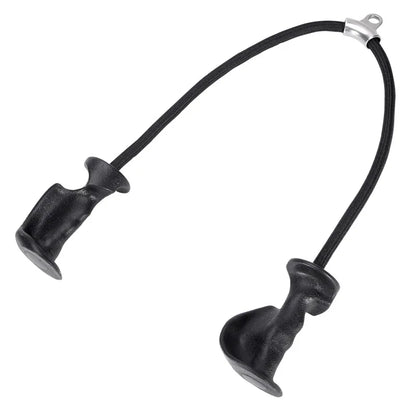 Tricep Rope with Ergonomic Handles, Gym Tricep Pull down Rope for Cable Machine, Pulley System, Triceps Rope Cable Attachment