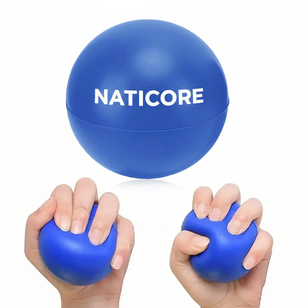 7Cm High Elasticity Grasping Ball Finger Strengthening Grasping Massager Exerciser Ball Squeezing Training Muscle Exerciser