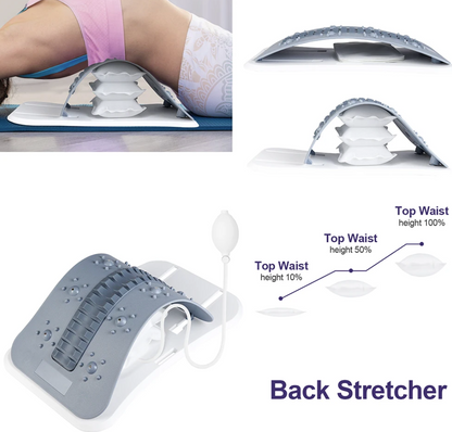 NATICORE Air Traction Back Stretcher – Adjustable Spine Board