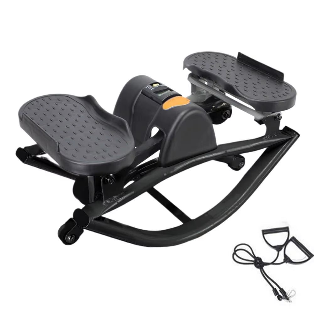 Rock Stepper Exercise Equipment Portable Silent Lateral Stepper Machine for Home Apartment Dorm Office Gym Legs Abs Glutes Women