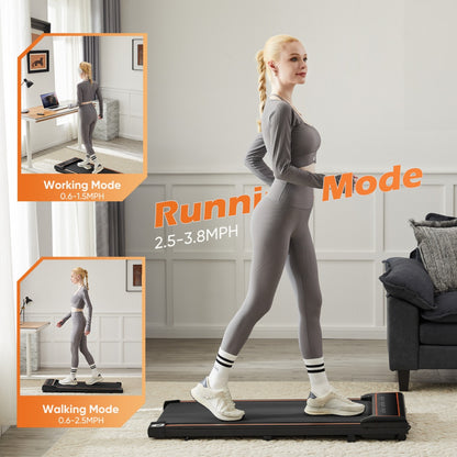 NATICORE walking pad non-slip running belt for safe and comfortable home workout