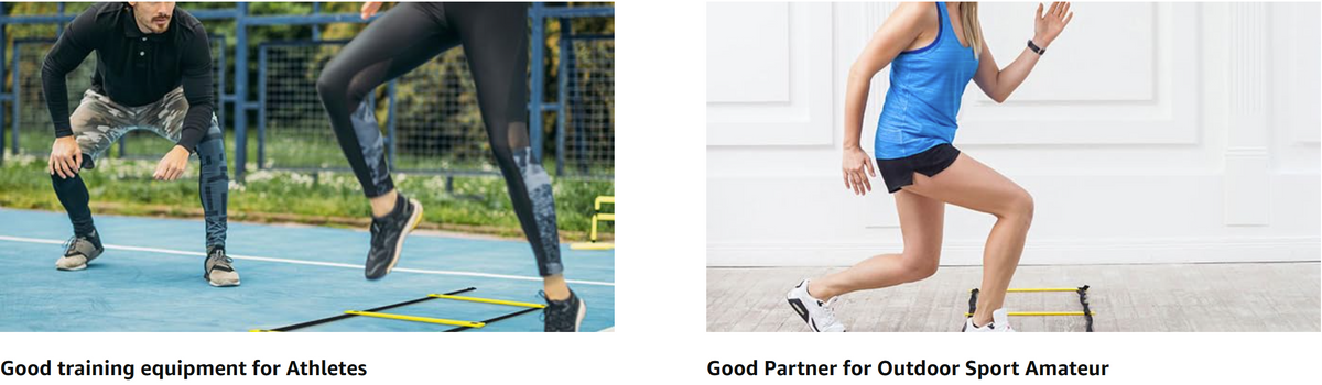 NATICORE Fitness SpeedPro Agility Ladder