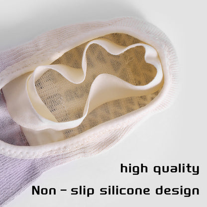 Yoga Socks for Women with Grips Grippy Yoga Socks for Women Men Non-Slip Full Toe Sticky Grip Accessories for Yoga, Barre, Pilates, Dance, Ballet
