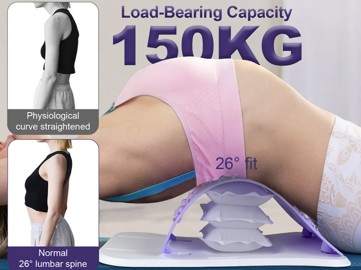 NATICORE Air Traction Back Stretcher – Adjustable Spine Board