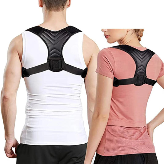 NatiCore Posture Corrector Adjustable Breathable Back Brace for Women and Men, Support Belt Straightener Improve Hunchback and Relief for Upper Lower Back, Lumbar, Neck, Shoulder Pain