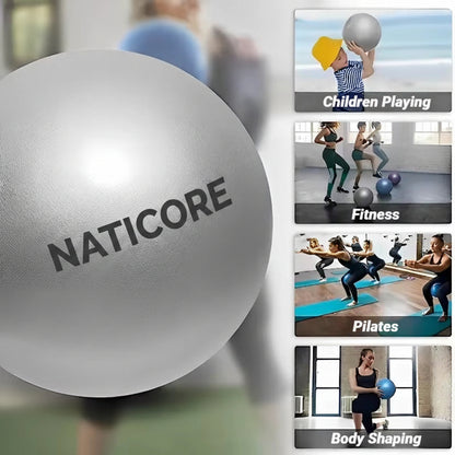 25CM New Yoga Pilates Ball Exercise Gymnastic Fitness Balance Gym Core Indoor Training Mini Balls Small Therapy Improves