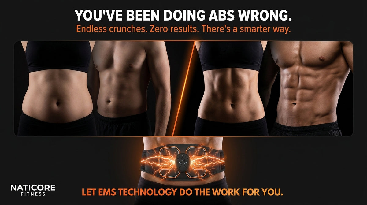 NATICORE EMS Ab Toning Belt