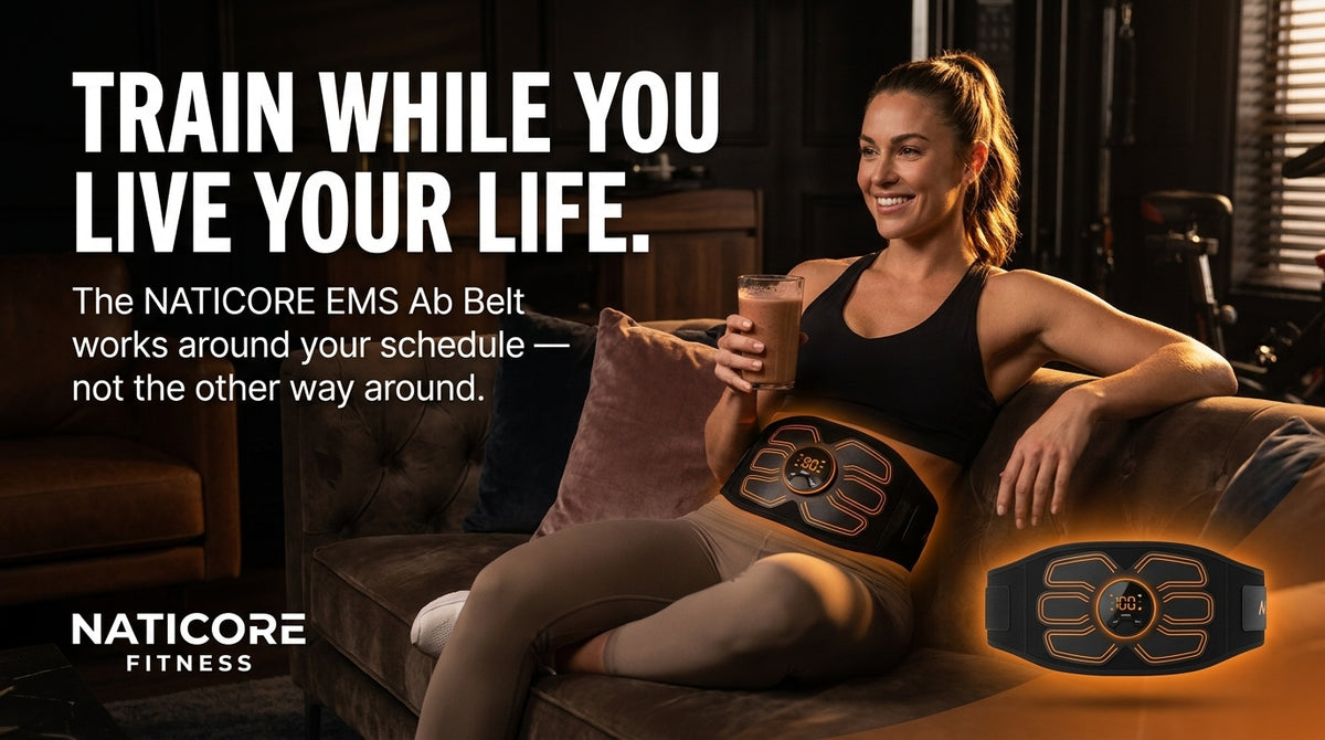 NATICORE EMS Ab Toning Belt