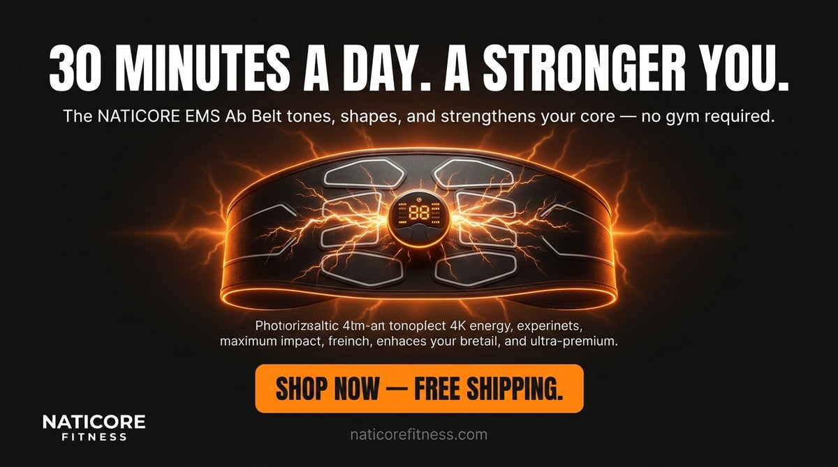 NATICORE EMS Ab Toning Belt
