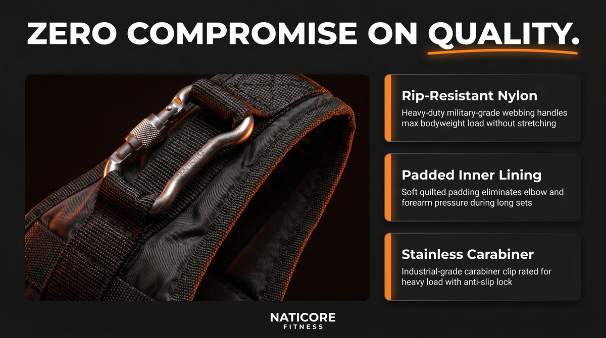 NATICORE Ab Sling Straps