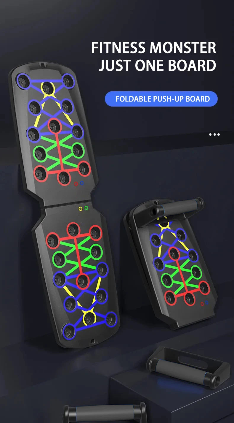 NATICORE 28-in-1 Push-Up Board System – Precision Training at Home