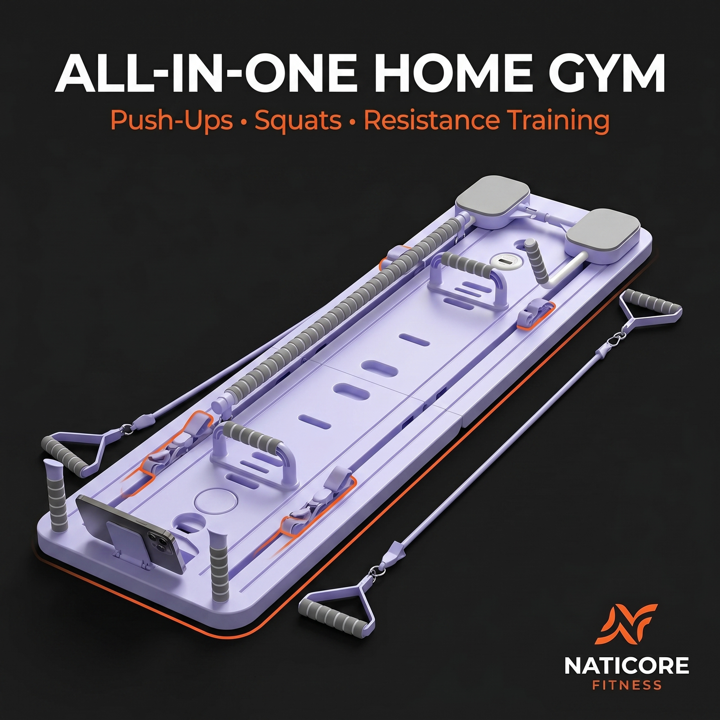 NATICORE Fitness Ultimate Foldable Gym Board