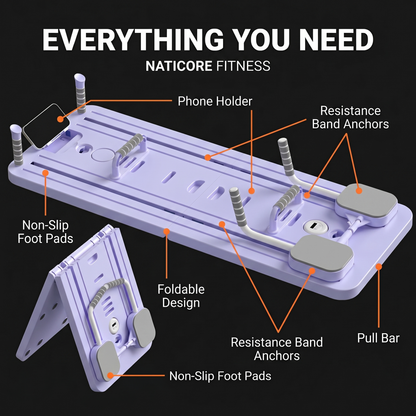 NATICORE Fitness Ultimate Foldable Gym Board