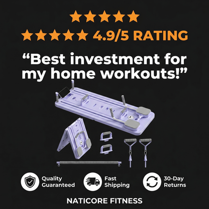 NATICORE Fitness Ultimate Foldable Gym Board