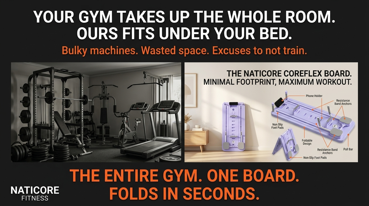 NATICORE Fitness Ultimate Foldable Gym Board