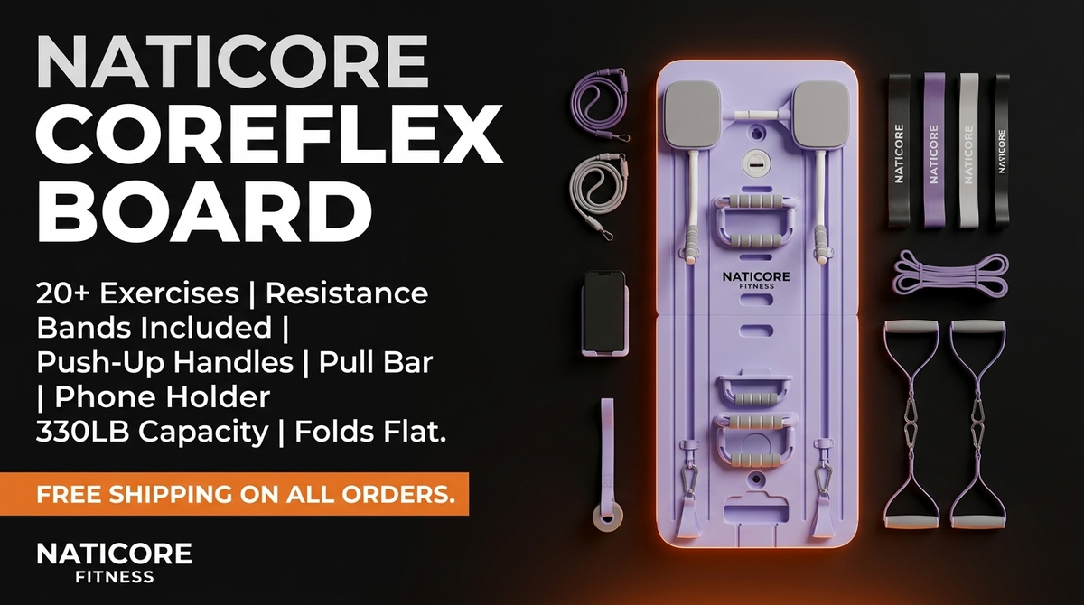 NATICORE Fitness Ultimate Foldable Gym Board