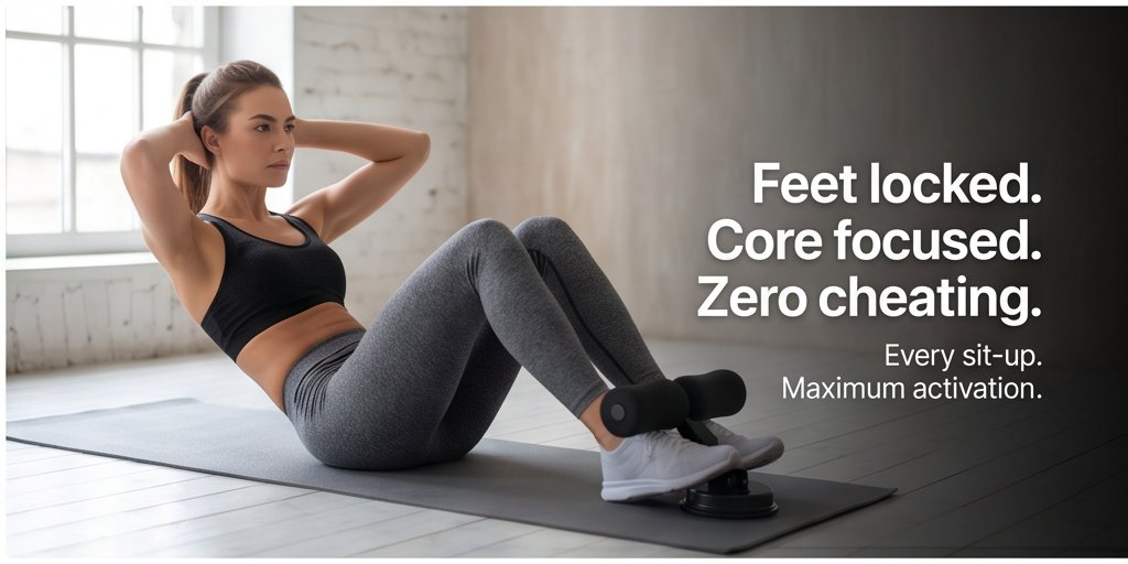 NATICORE Fitness CoreLock Sit-Up Assistant