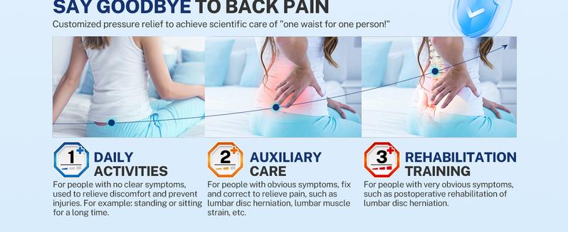 NATICORE Back Support Belt – Adjustable Lumbar Belt