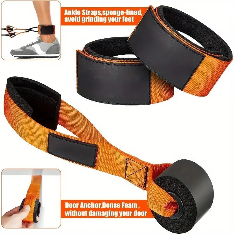 NATICORE Heavy-Duty Resistance Band Set
