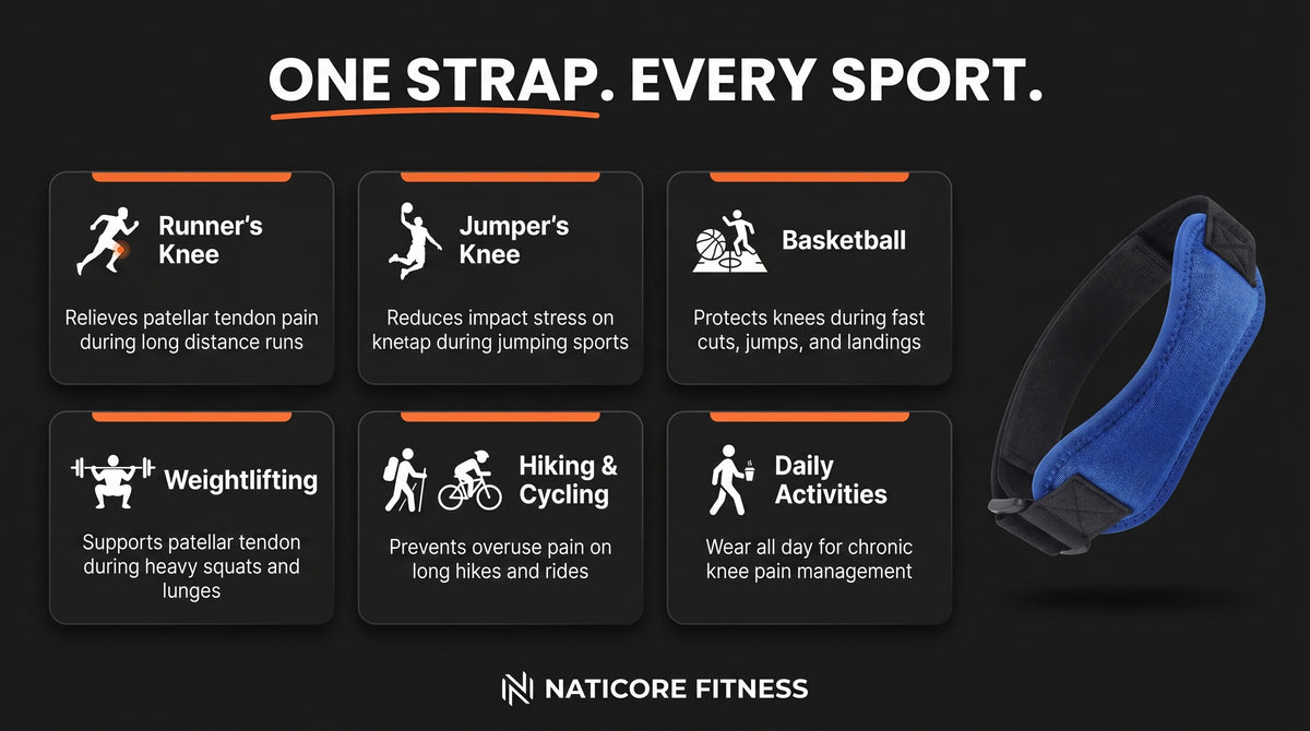 NATICORE Patella Knee Strap