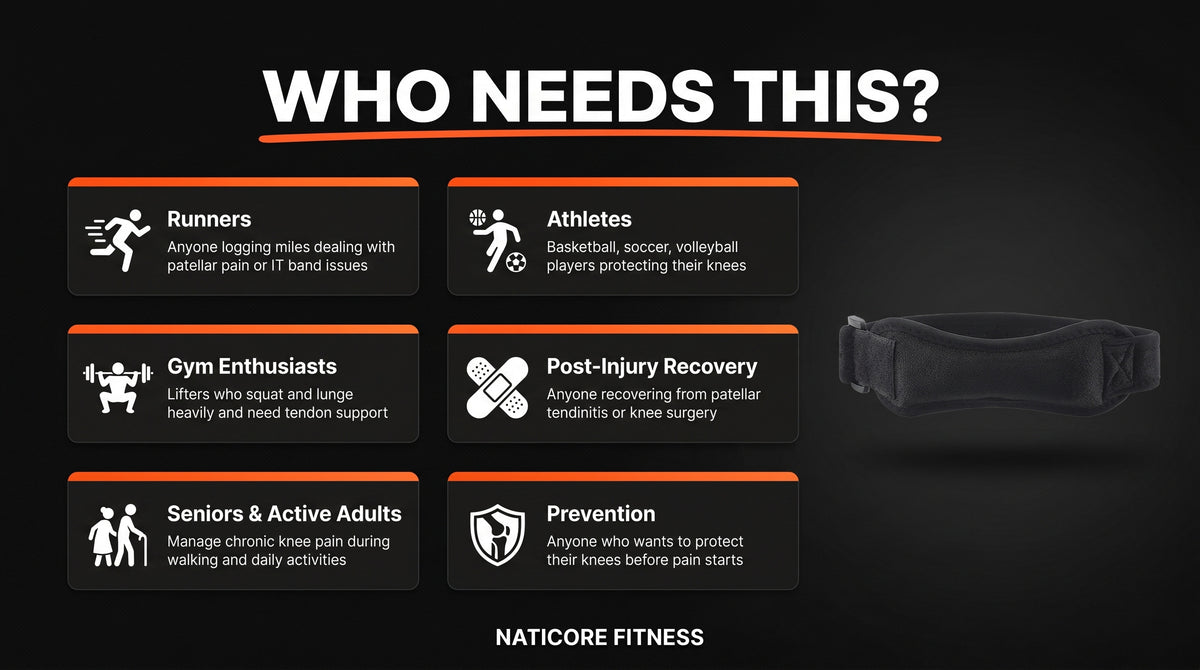 NATICORE Patella Knee Strap