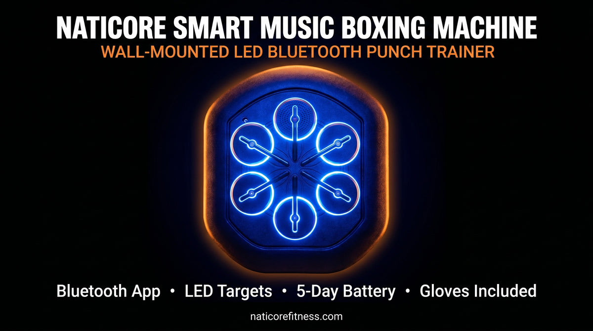 Smart Music Boxing Machine 160 LED Maitubox App | NATICORE