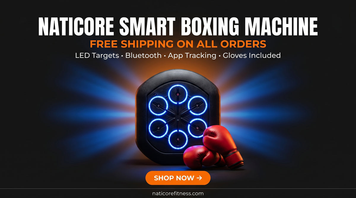 Smart Music Boxing Machine 160 LED Maitubox App | NATICORE