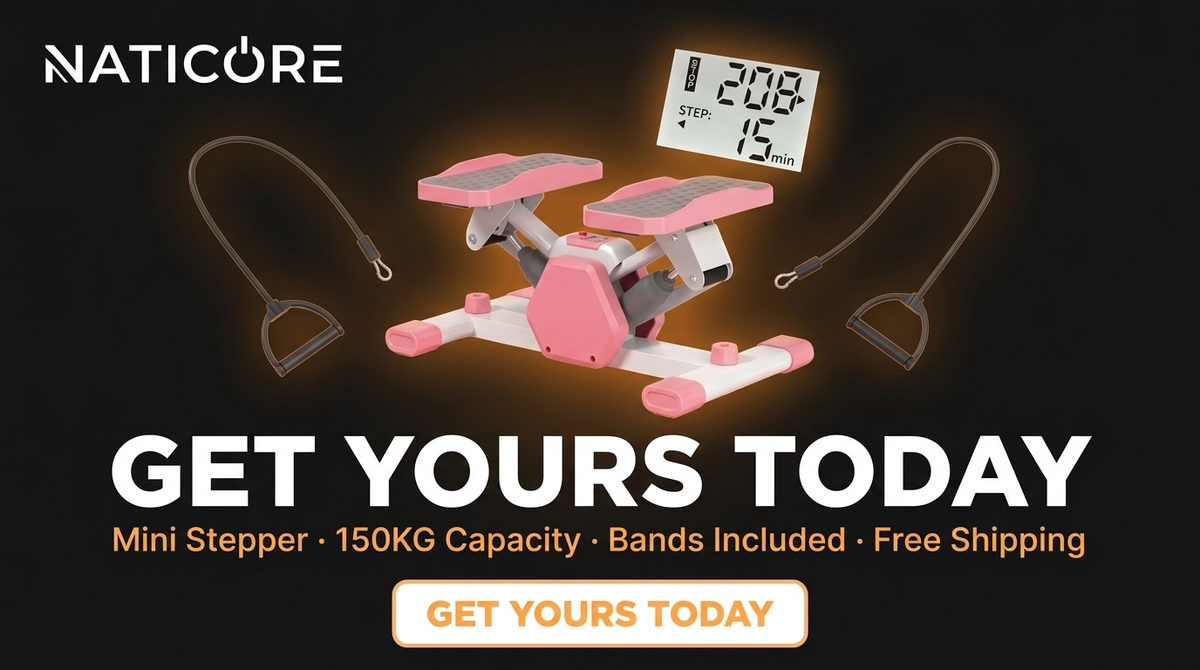 Mini Stepper Machine Hydraulic Full Body Trainer | NATICORE