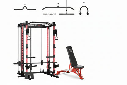 NATICORE  M2D Brute All-In-One Smith Machine Home Gym