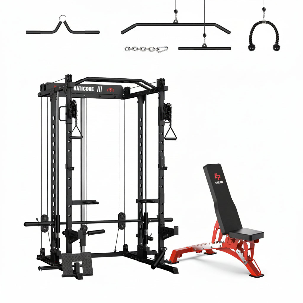 NATICORE  M2D Brute All-In-One Smith Machine Home Gym